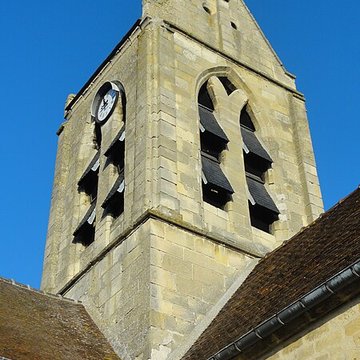 Église Saint-Pierre de Puiseux-Pontoise et 2 croix