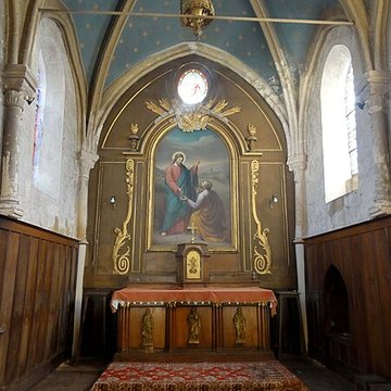 Église Saint-Pierre de Puiseux-Pontoise et 2 croix