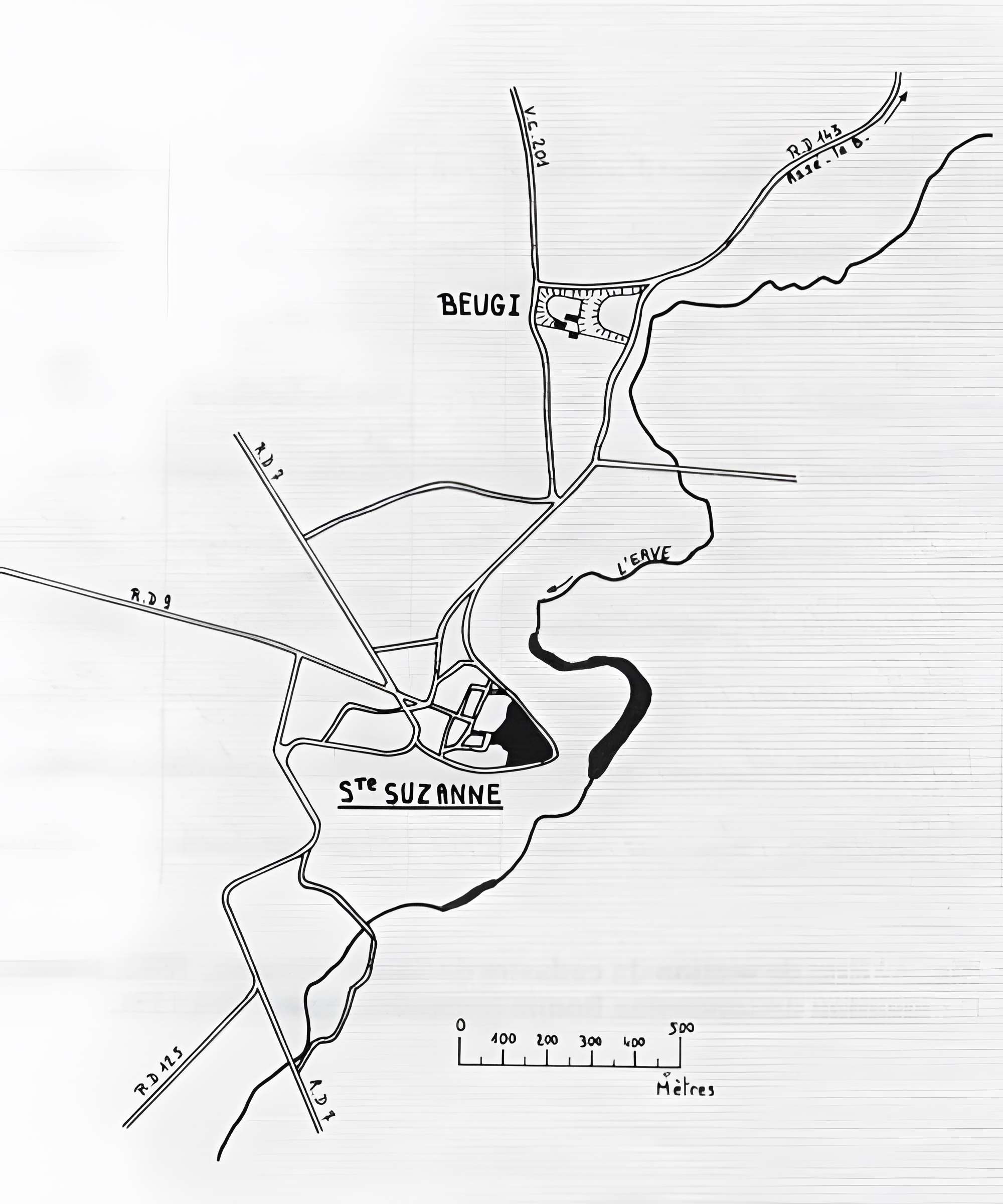 Camp de Beugy de Sainte-Suzanne