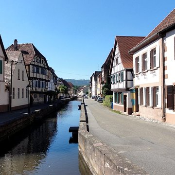 Canal de la Lauter à Wissembourg