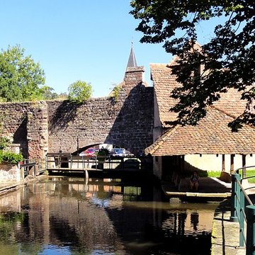 Canal de la Lauter à Wissembourg