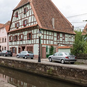 Canal de la Lauter à Wissembourg