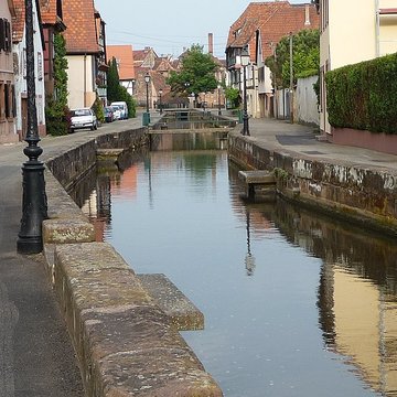 Canal de la Lauter à Wissembourg