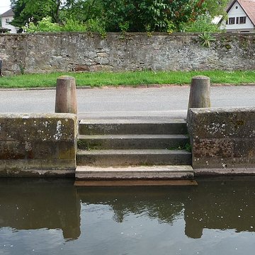 Canal de la Lauter à Wissembourg