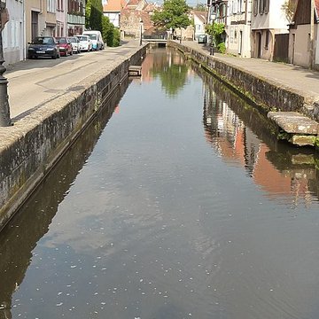 Canal de la Lauter à Wissembourg
