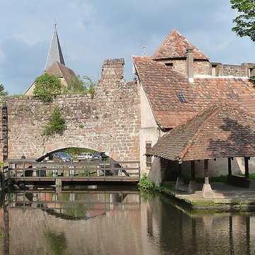 Canal de la Lauter à Wissembourg