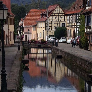 Canal de la Lauter à Wissembourg