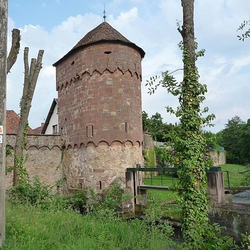 Canal de la Lauter à Wissembourg