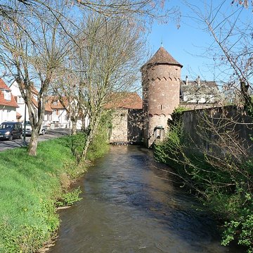 Canal de la Lauter à Wissembourg
