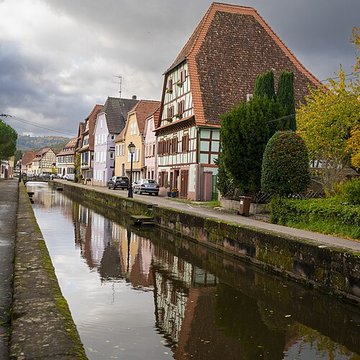 Canal de la Lauter à Wissembourg