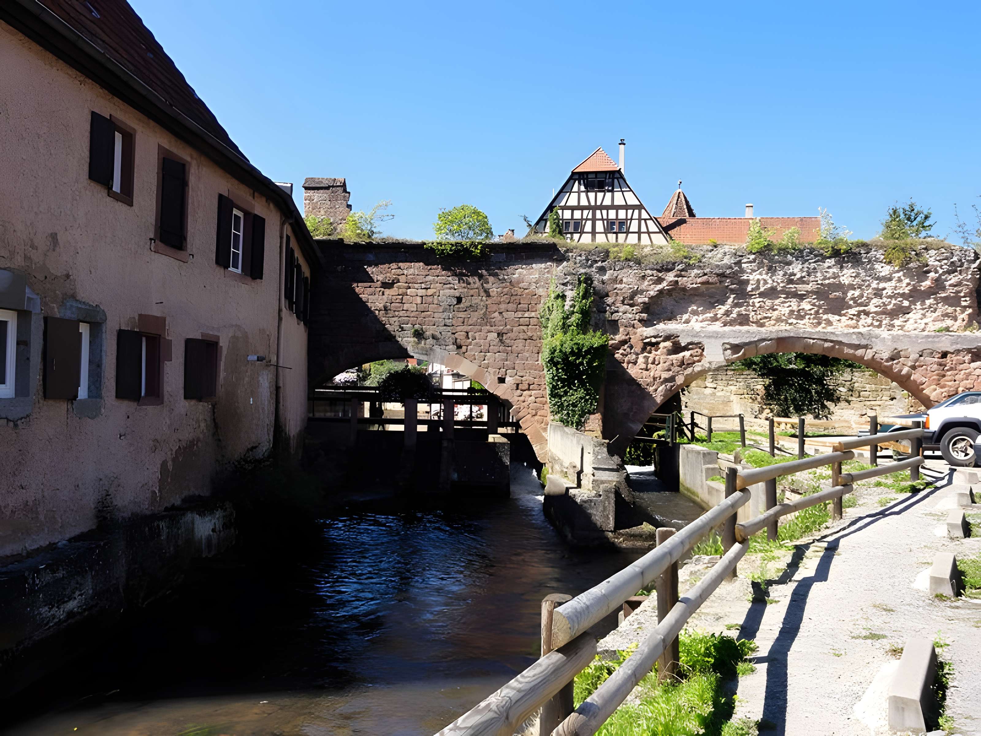 Canal de la Lauter à Wissembourg