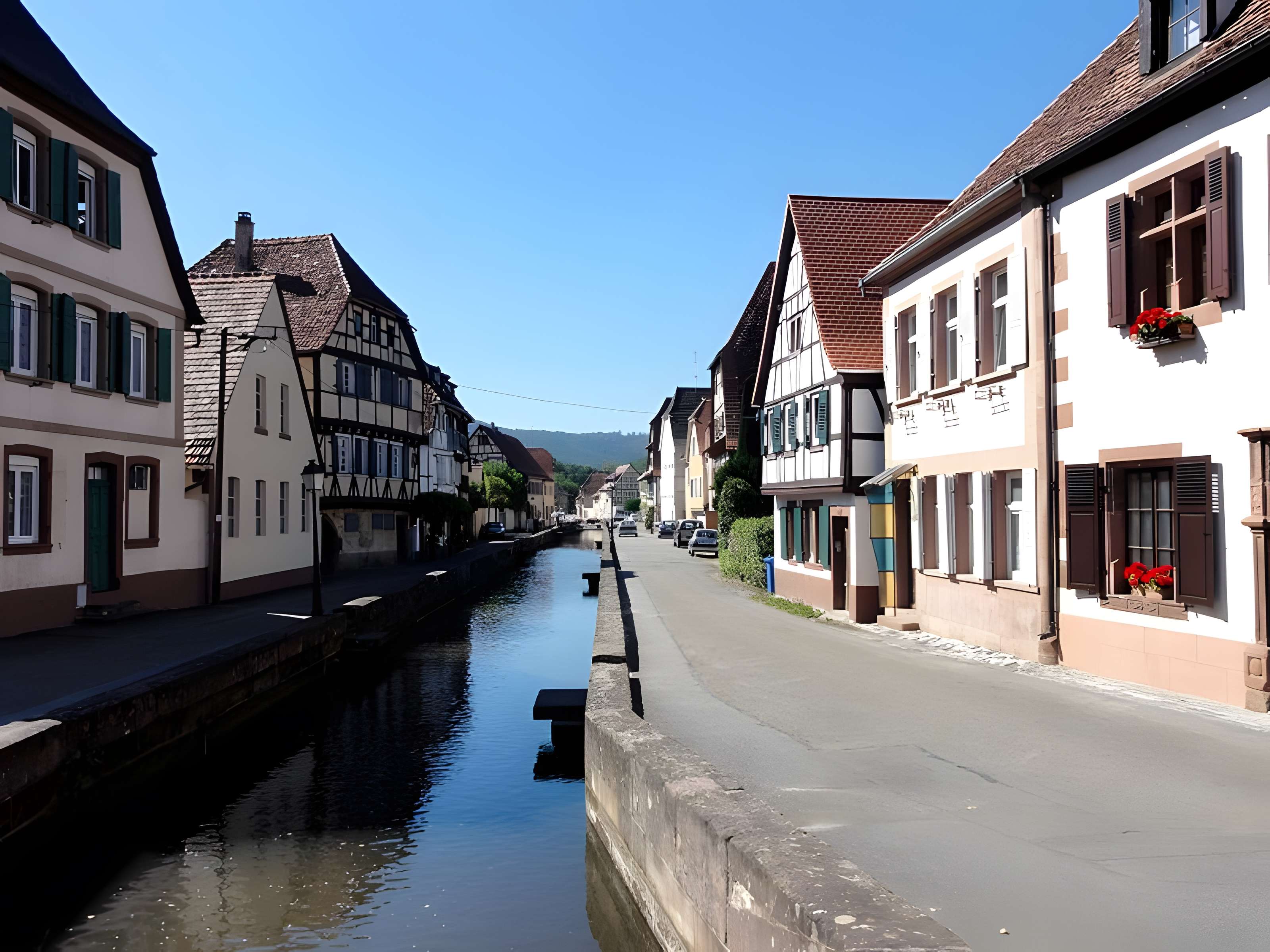 Canal de la Lauter à Wissembourg