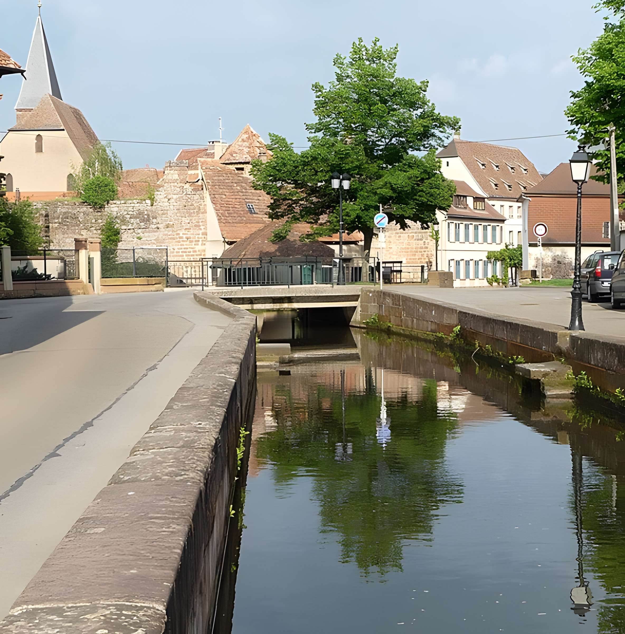 Canal de la Lauter à Wissembourg