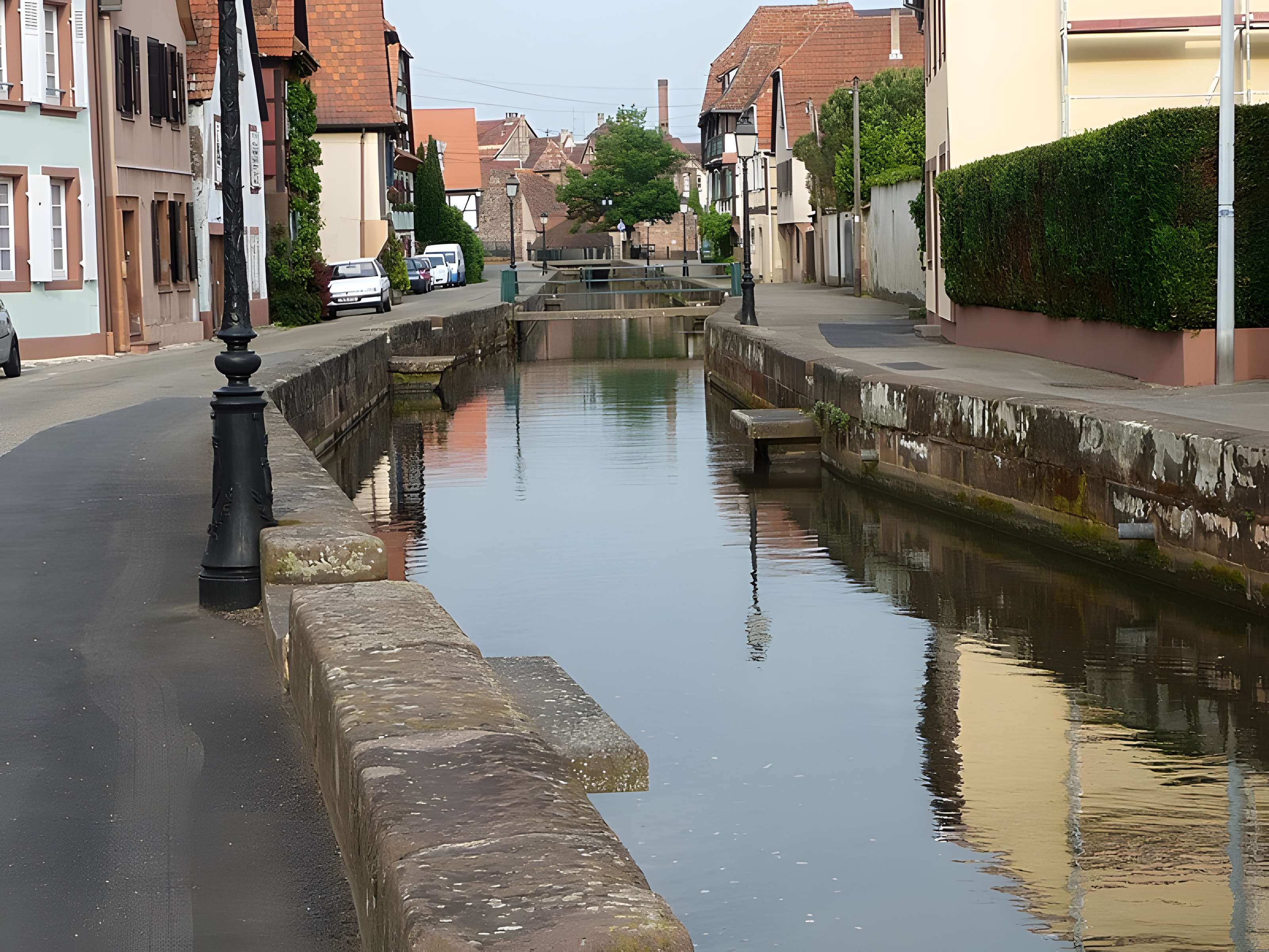 Canal de la Lauter à Wissembourg
