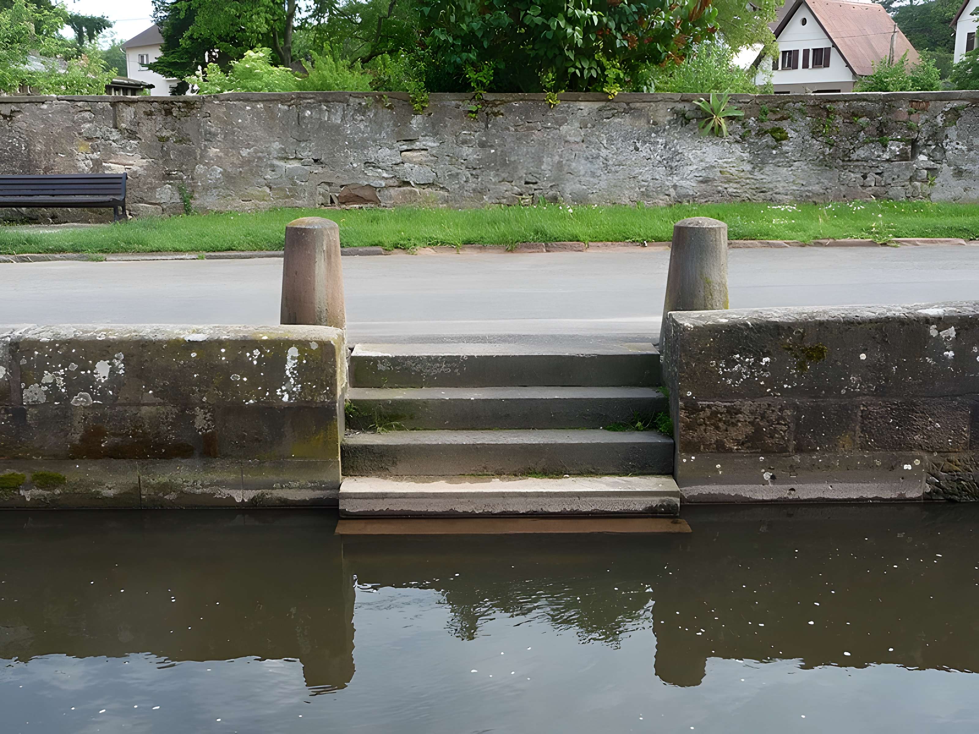 Canal de la Lauter à Wissembourg