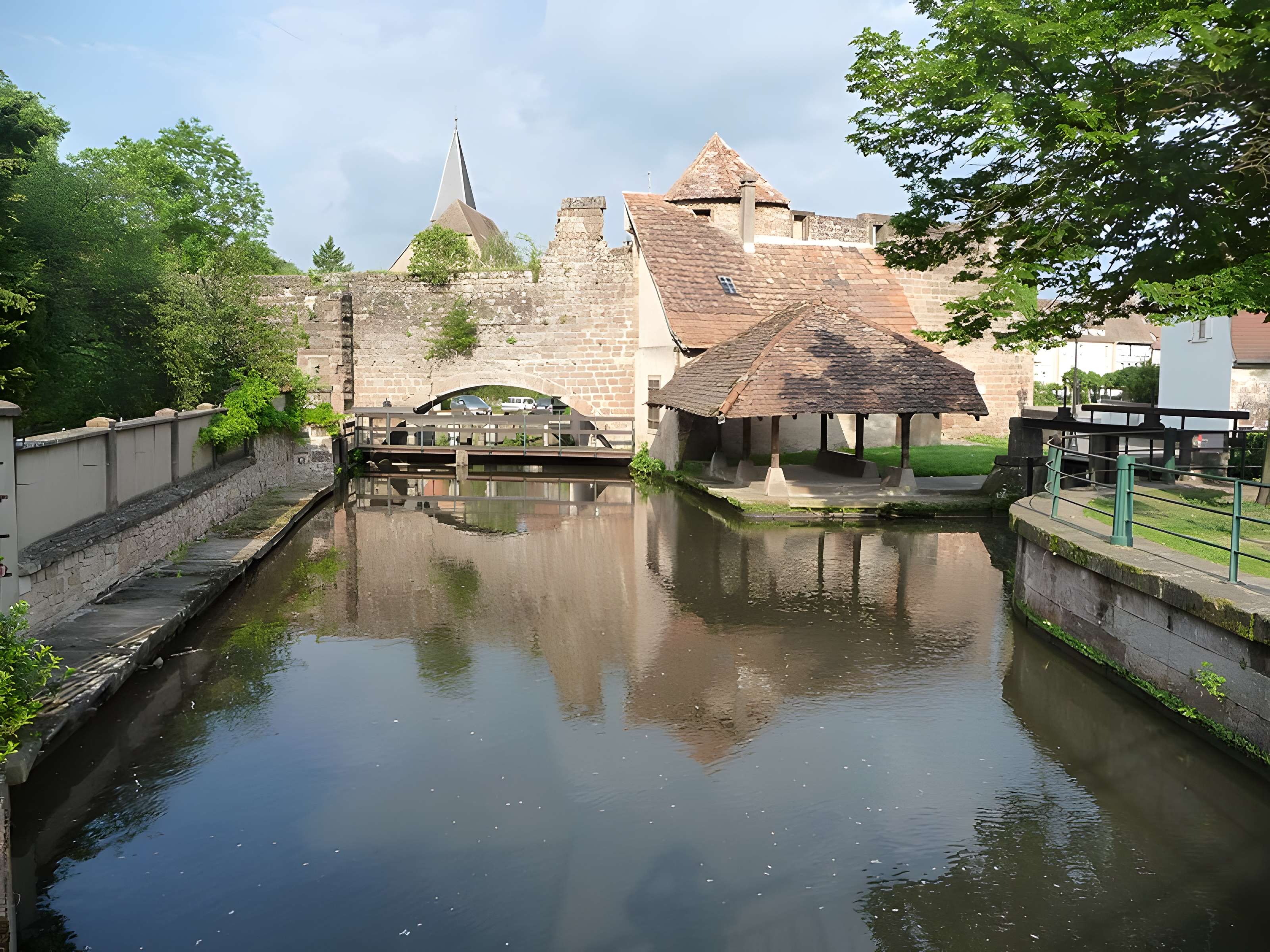 Canal de la Lauter à Wissembourg