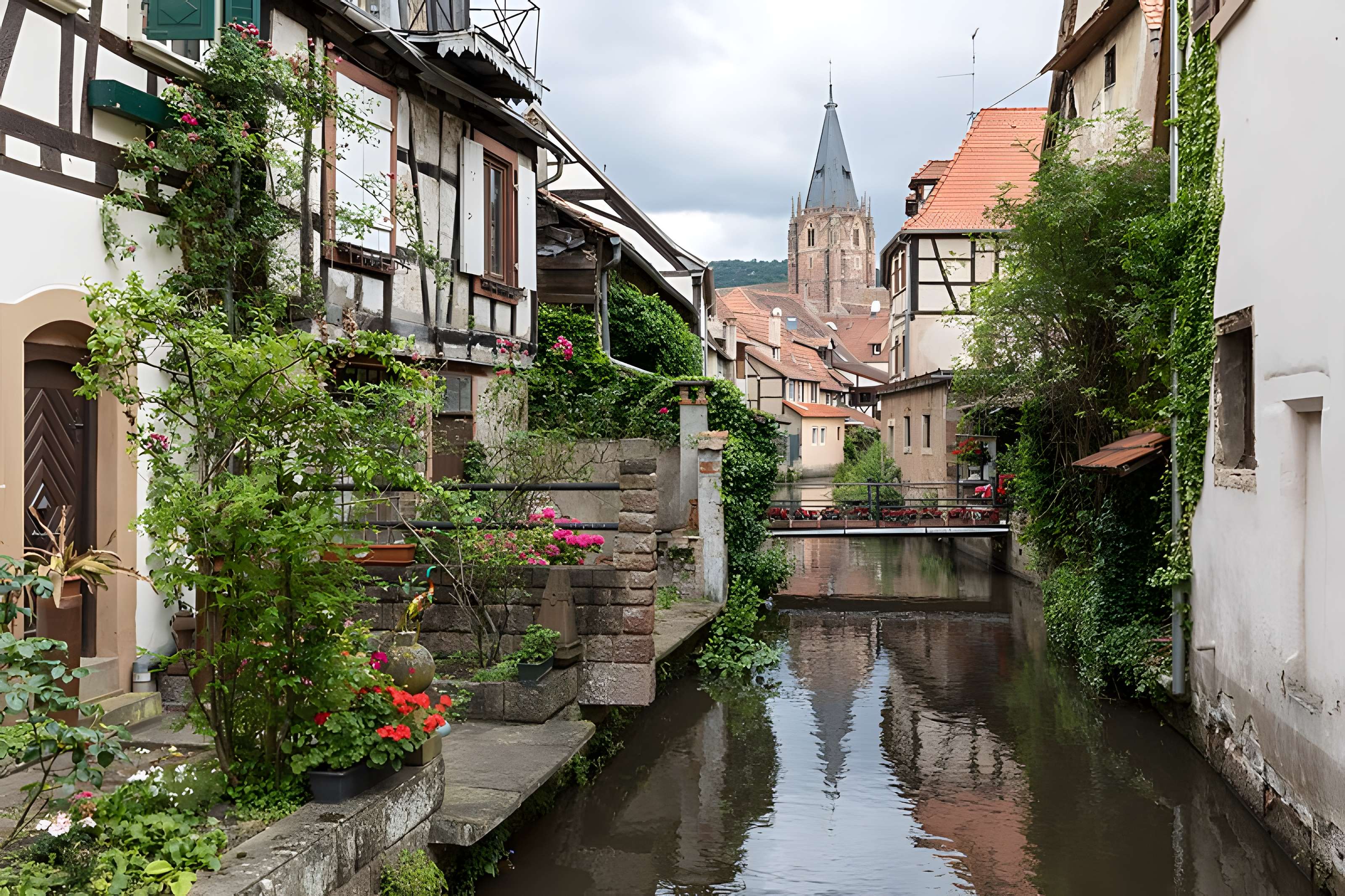 Canal de la Lauter à Wissembourg