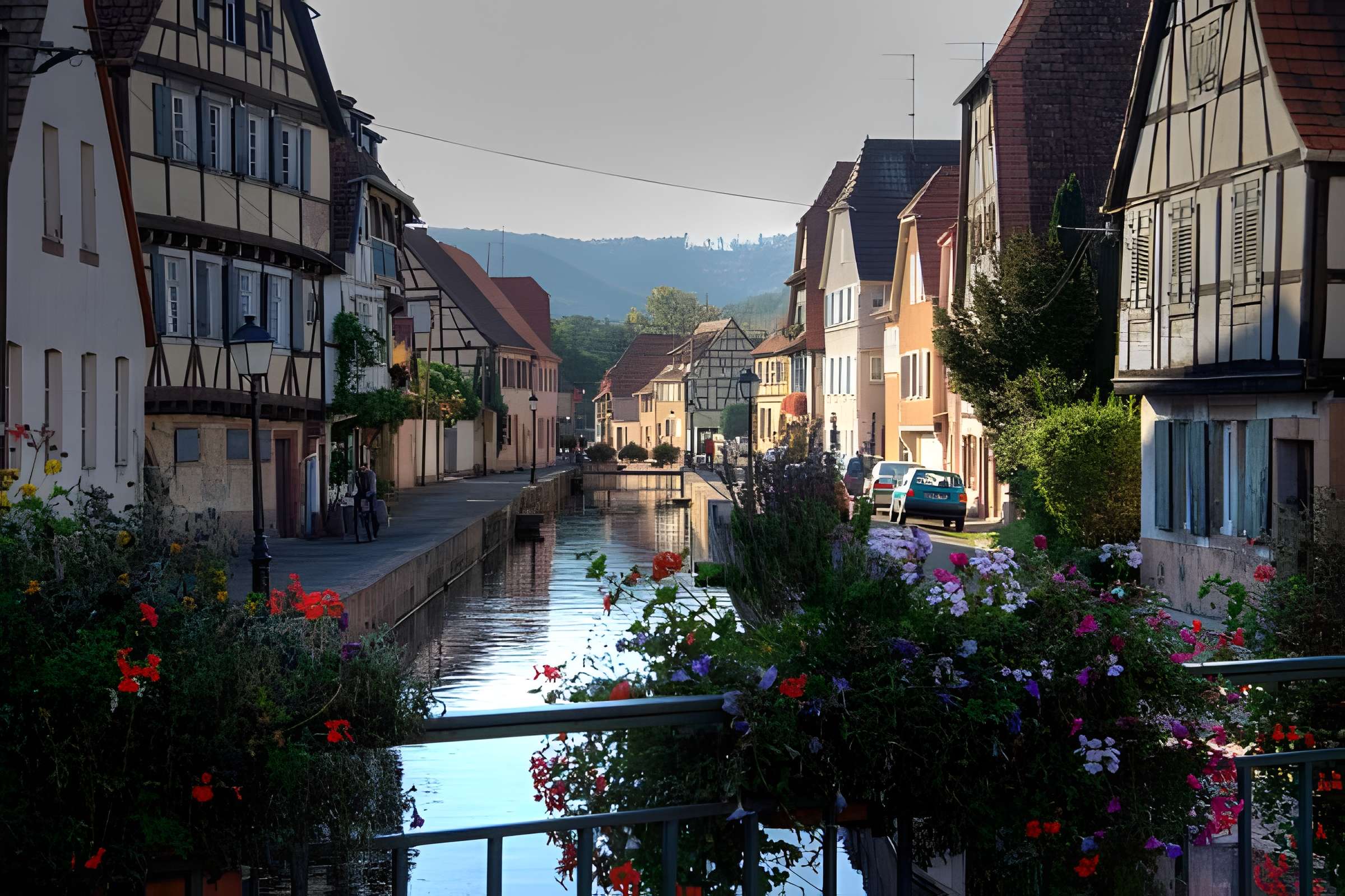 Canal de la Lauter à Wissembourg