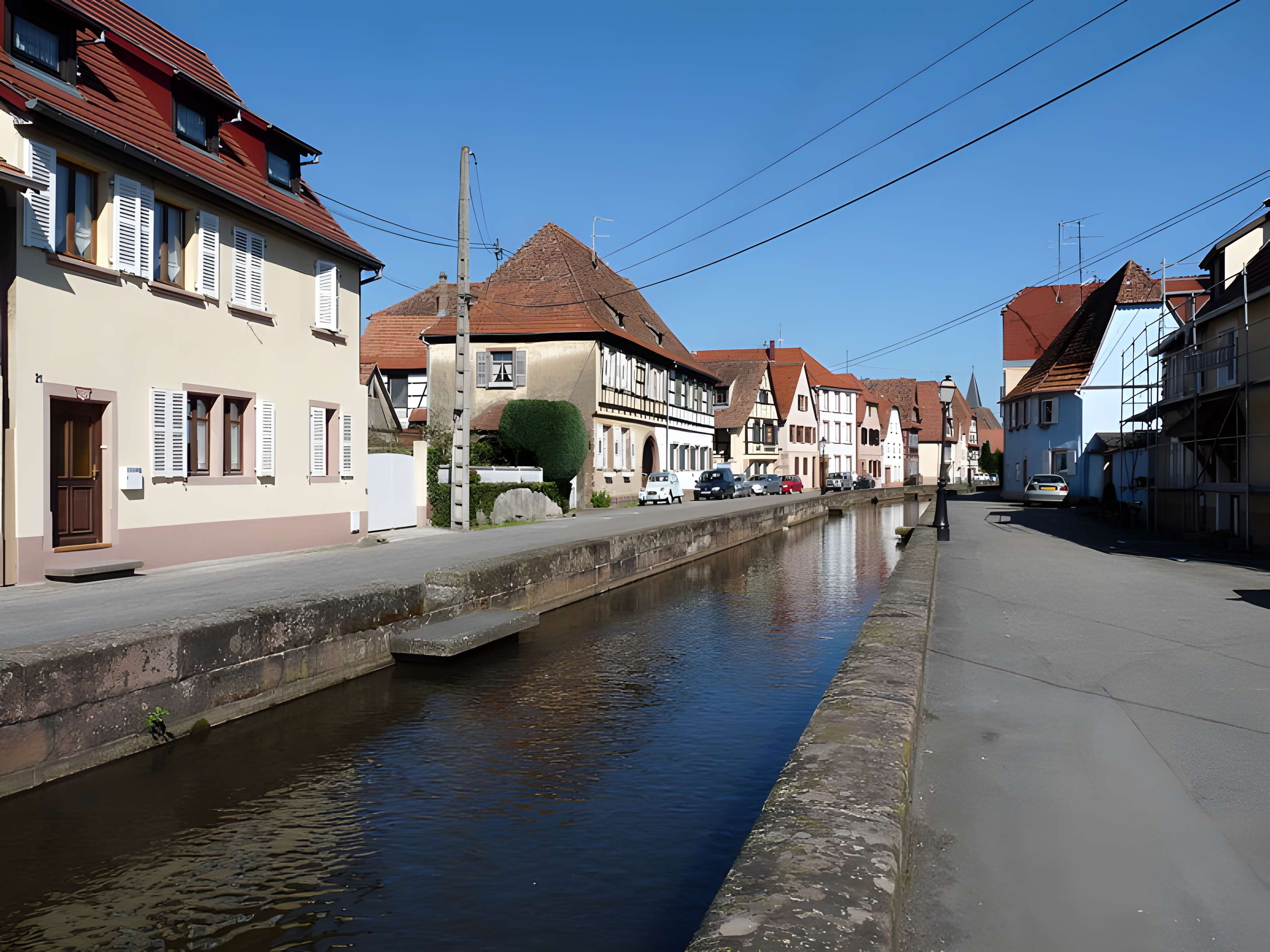 Canal de la Lauter à Wissembourg