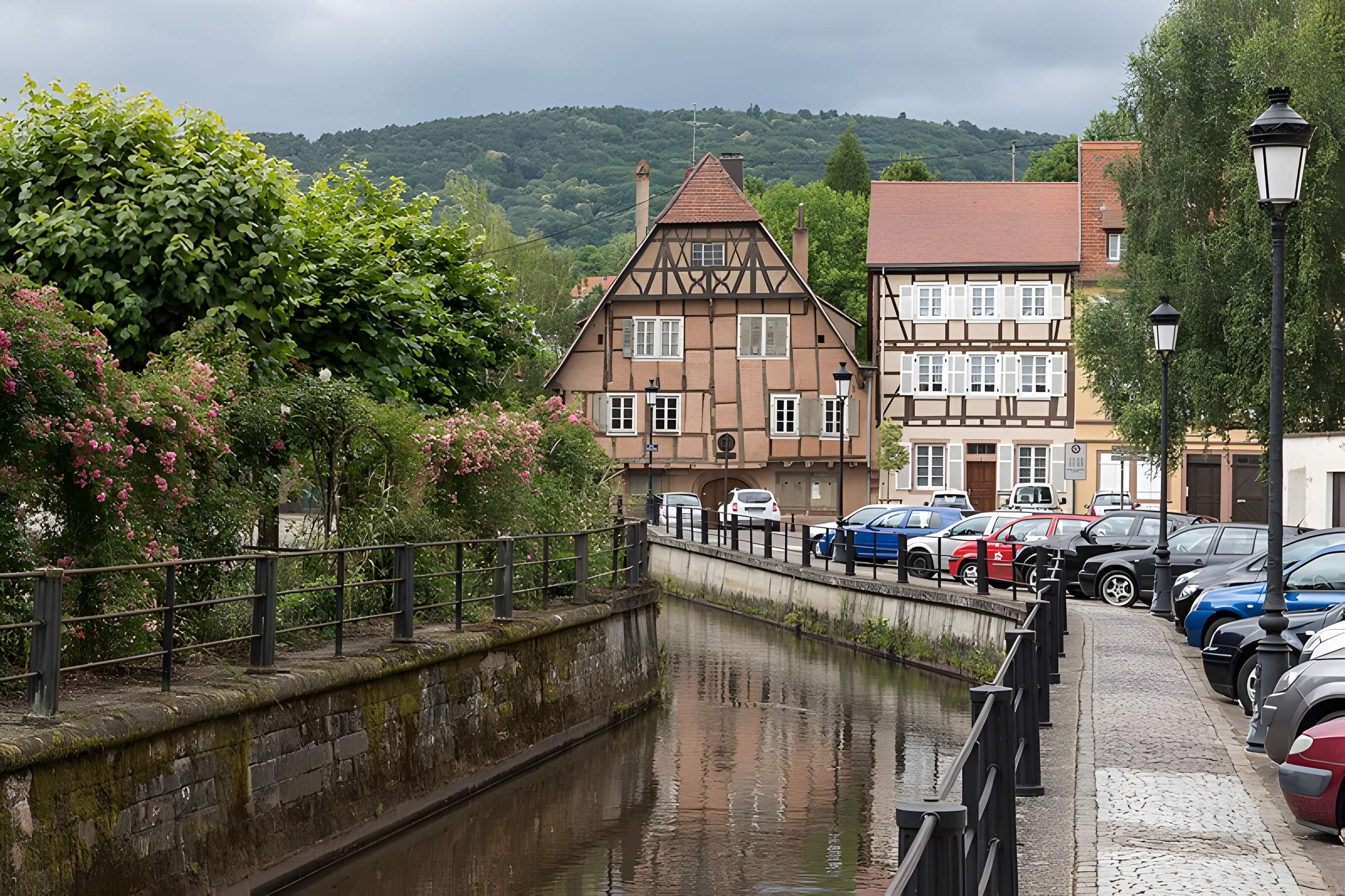 Canal de la Lauter à Wissembourg