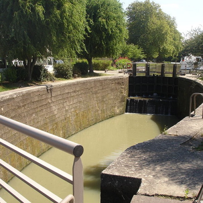 Photo de Canal du Midi : Écluse de Négra