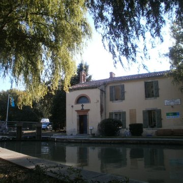 Canal du Midi : Écluse de Négra