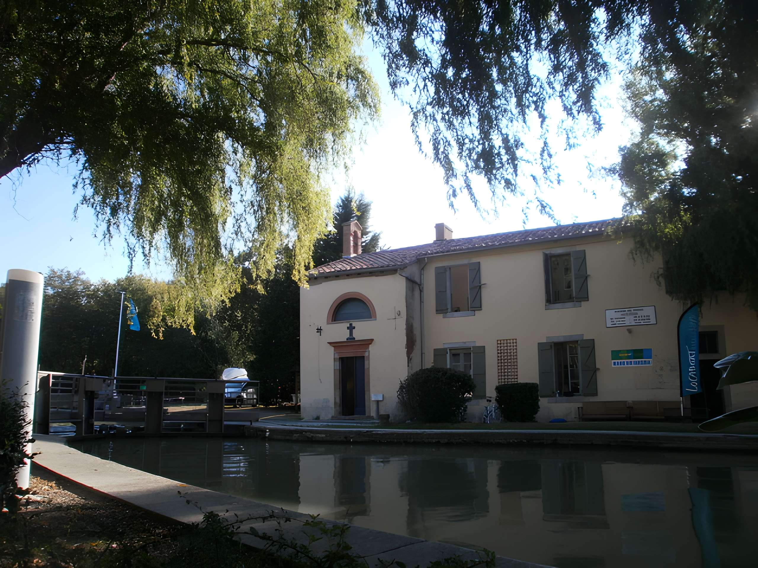 Canal du Midi : Écluse de Négra