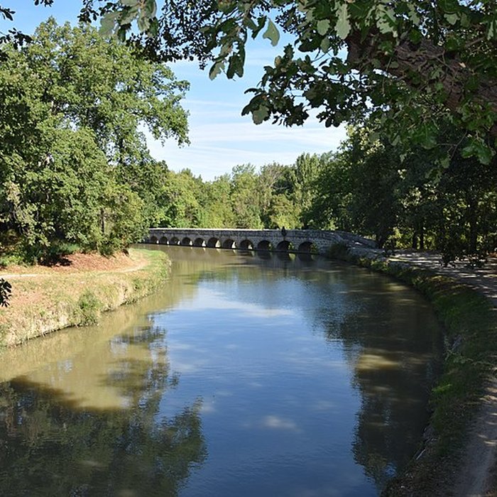 Photo de Canal du Midi : Épanchoir de lArgent-Double