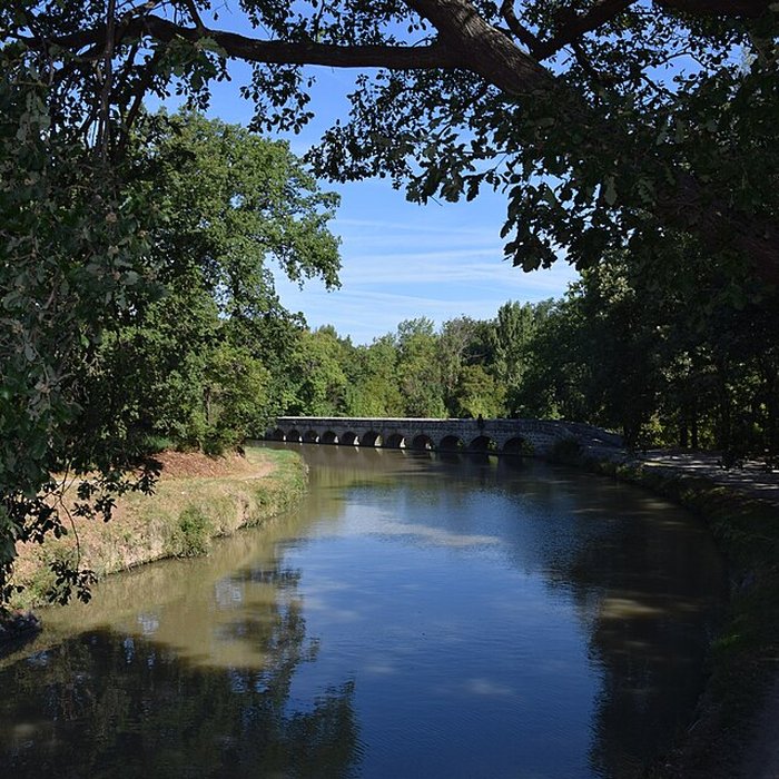 Photo de Canal du Midi : Épanchoir de lArgent-Double
