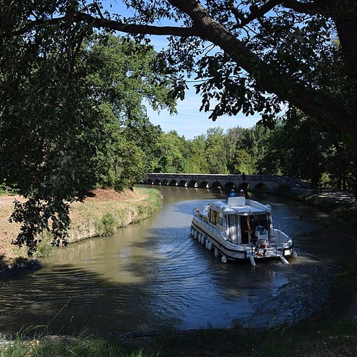 Photo de Canal du Midi : Épanchoir de lArgent-Double