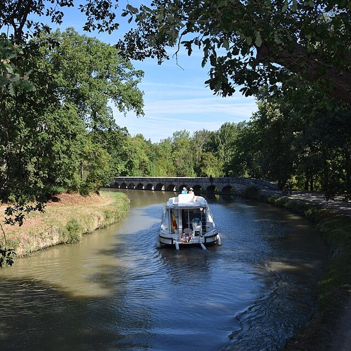 Photo de Canal du Midi : Épanchoir de lArgent-Double