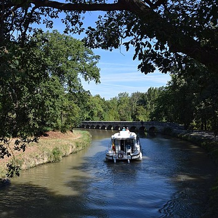 Photo de Canal du Midi : Épanchoir de lArgent-Double