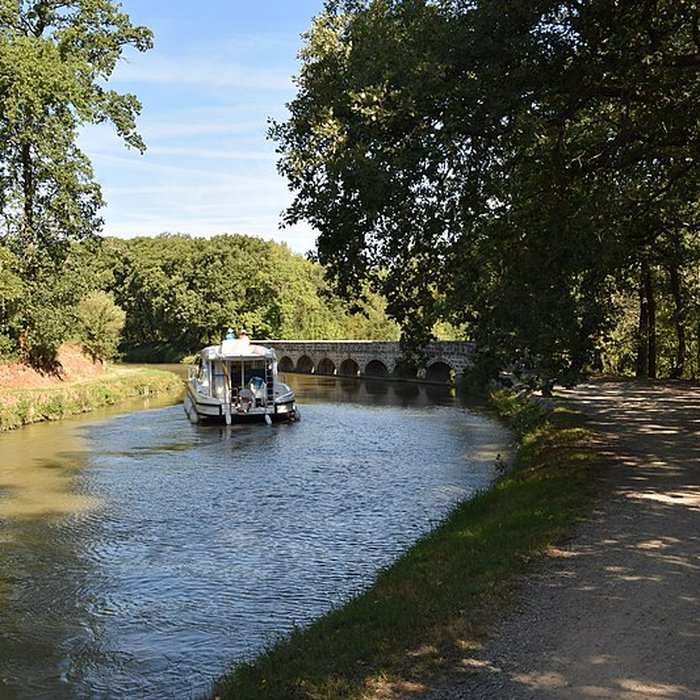 Photo de Canal du Midi : Épanchoir de lArgent-Double