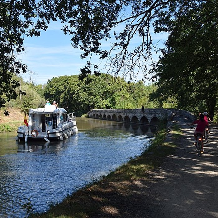 Photo de Canal du Midi : Épanchoir de lArgent-Double
