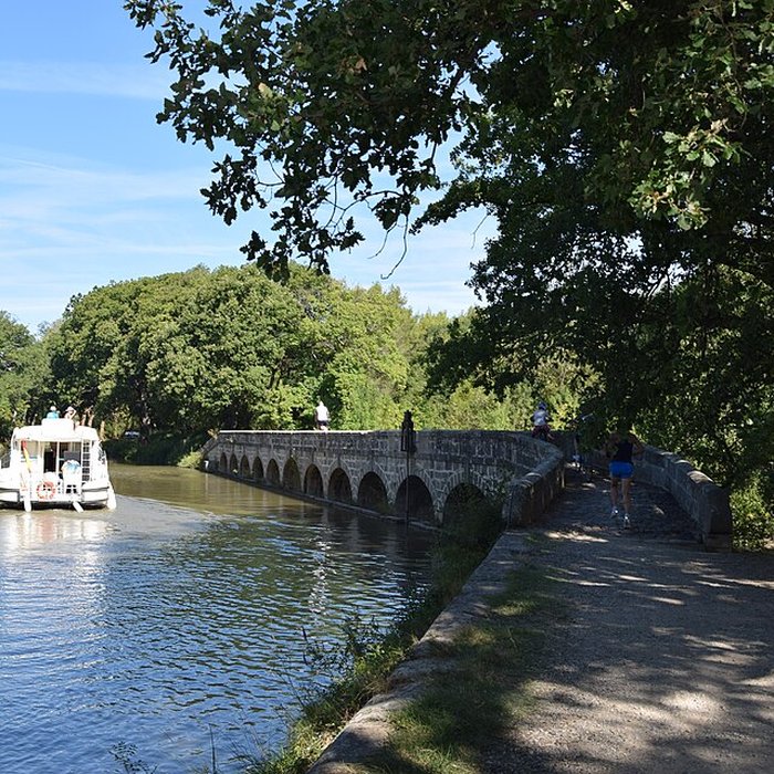 Photo de Canal du Midi : Épanchoir de lArgent-Double