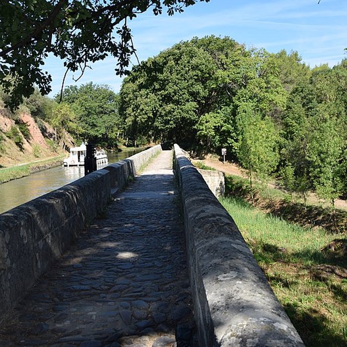 Photo de Canal du Midi : Épanchoir de lArgent-Double