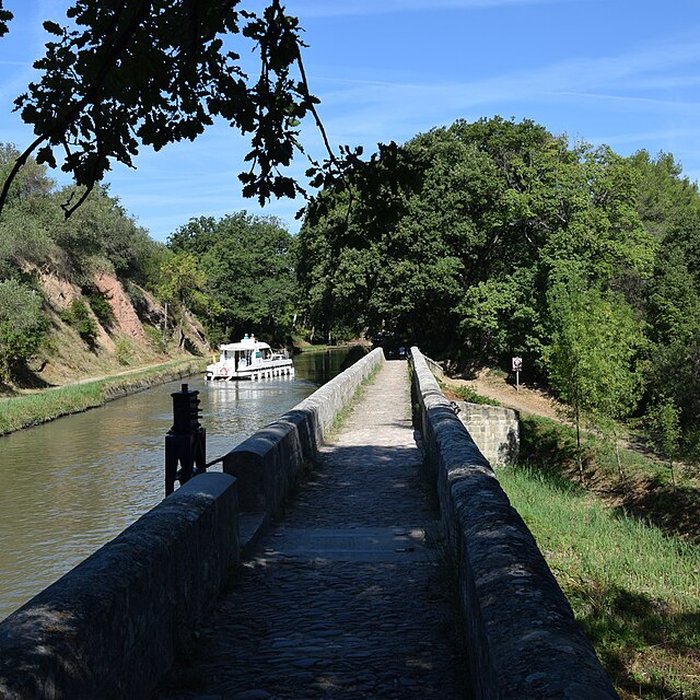 Photo de Canal du Midi : Épanchoir de lArgent-Double