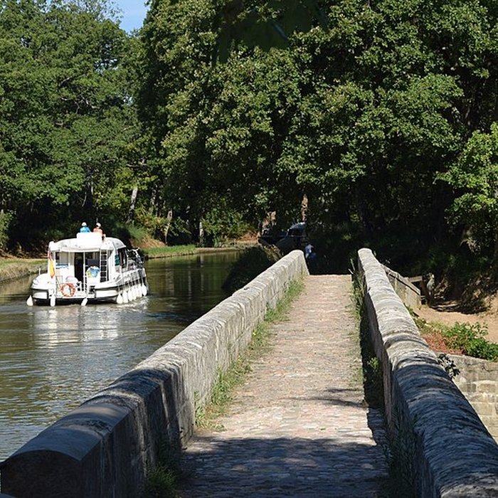 Photo de Canal du Midi : Épanchoir de lArgent-Double