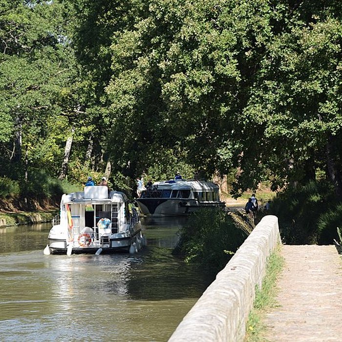 Photo de Canal du Midi : Épanchoir de lArgent-Double
