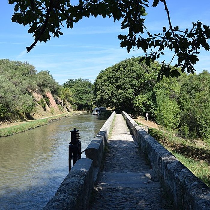 Photo de Canal du Midi : Épanchoir de lArgent-Double