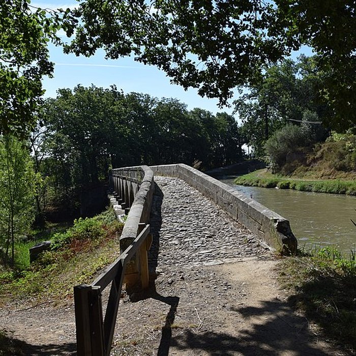 Photo de Canal du Midi : Épanchoir de lArgent-Double