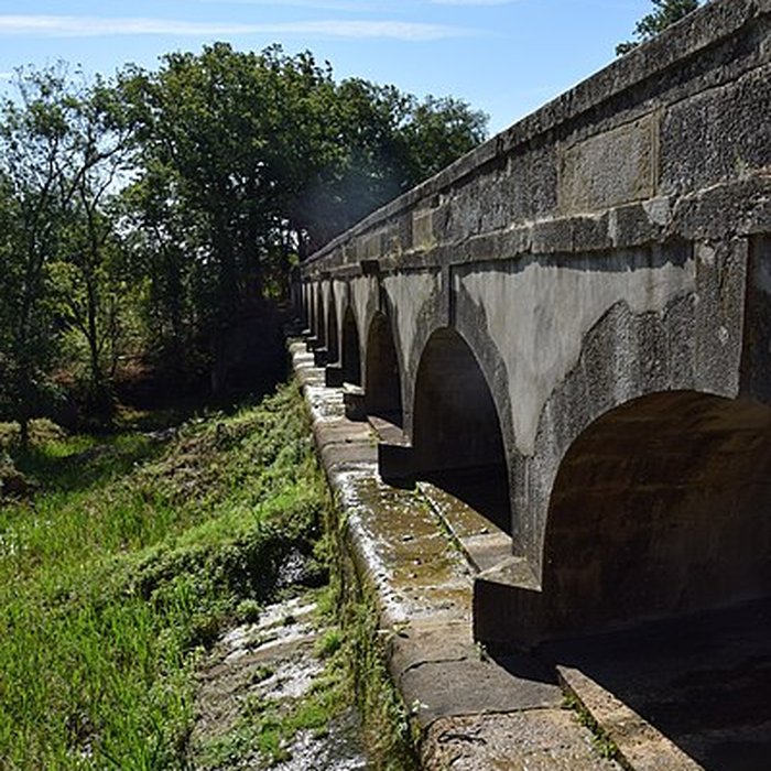Photo de Canal du Midi : Épanchoir de lArgent-Double