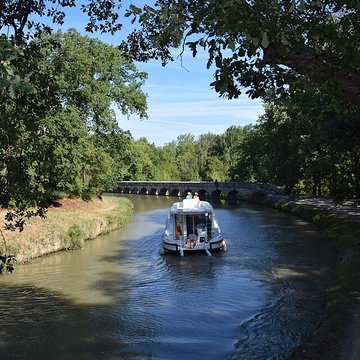 Canal du Midi : Épanchoir de lArgent-Double