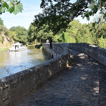Canal du Midi : Épanchoir de lArgent-Double