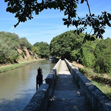 Canal du Midi : Épanchoir de lArgent-Double