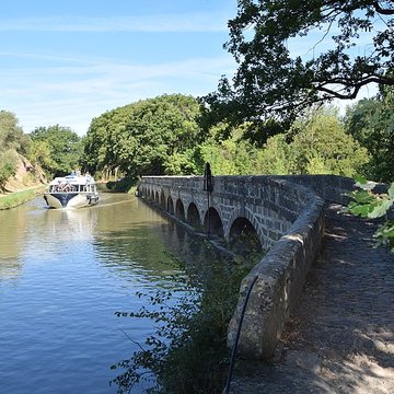 Canal du Midi : Épanchoir de lArgent-Double