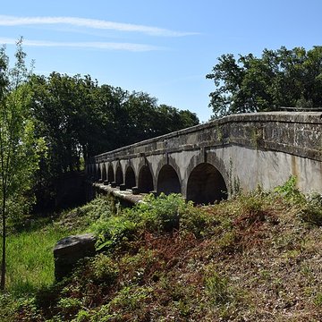Canal du Midi : Épanchoir de lArgent-Double