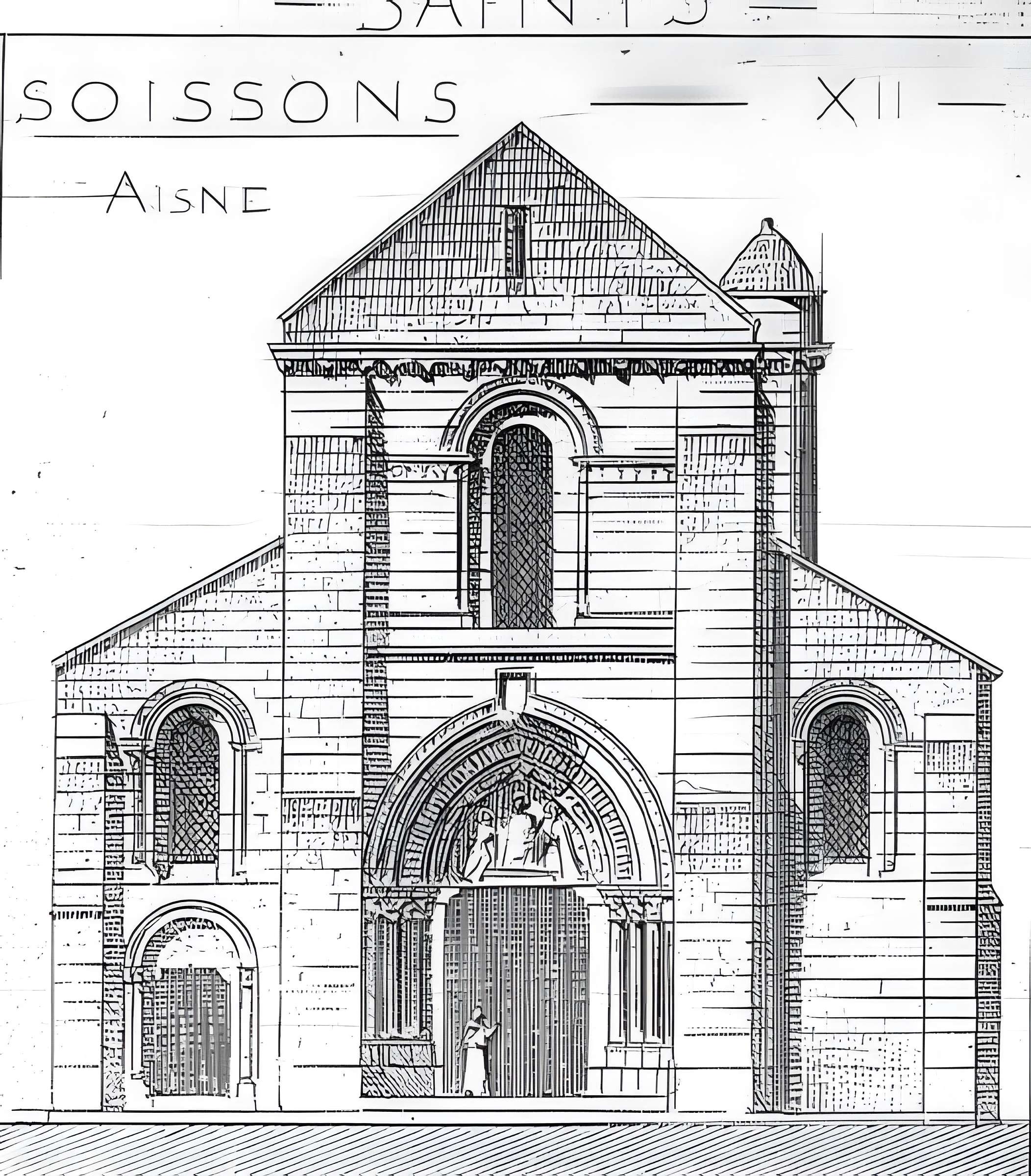 Église Saint-Pierre-au-Parvis de Soissons