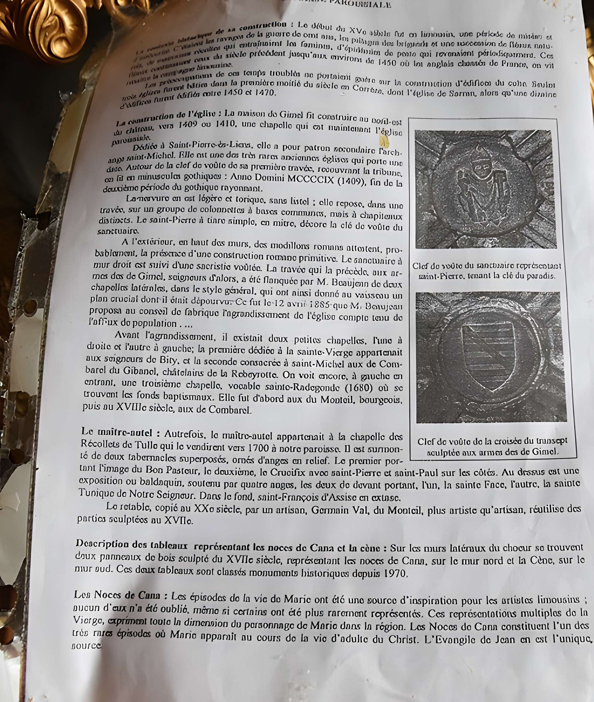 Église Saint-Pierre-ès-Liens de Sarran