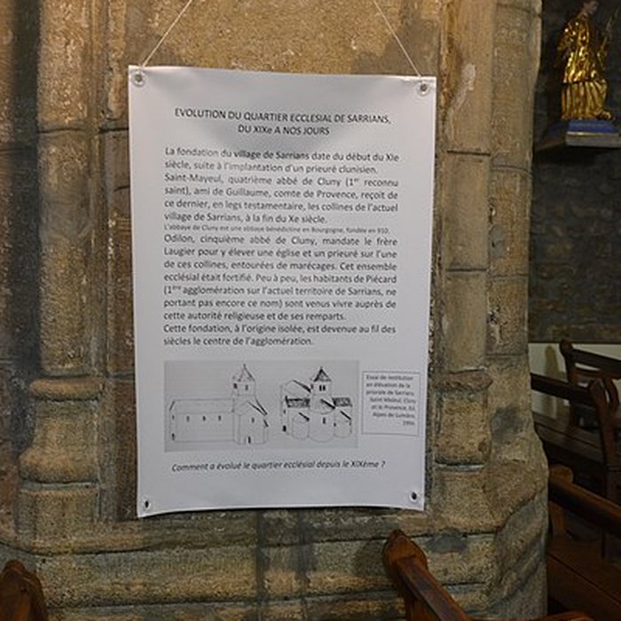 Photo de Église Saint-Pierre-et-Saint-Paul de Sarrians